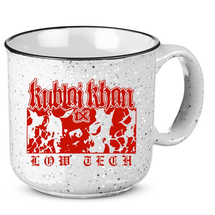 Kublai Khan Tx Low Tech New 15oz Campfire Ceramic Mug