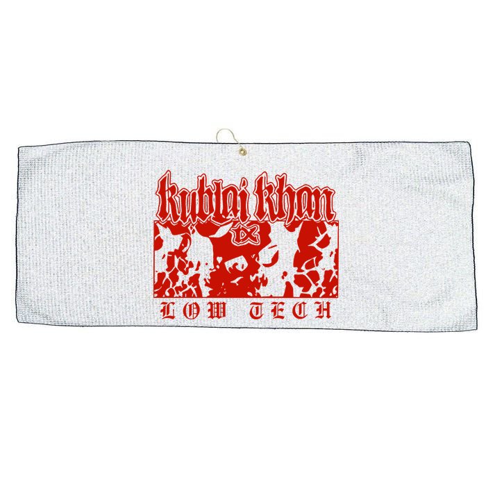 Kublai Khan Tx Low Tech New Large Microfiber Waffle Golf Towel