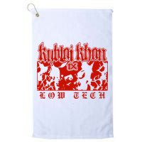 Kublai Khan Tx Low Tech New Golf Towel