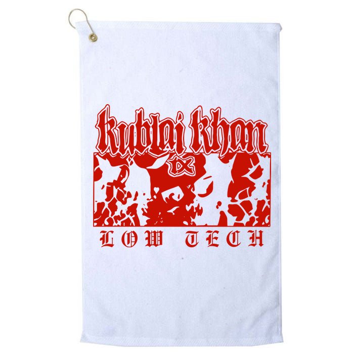 Kublai Khan Tx Low Tech New Golf Towel