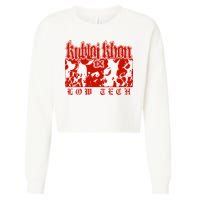Kublai Khan Tx Low Tech New Cropped Pullover Crew