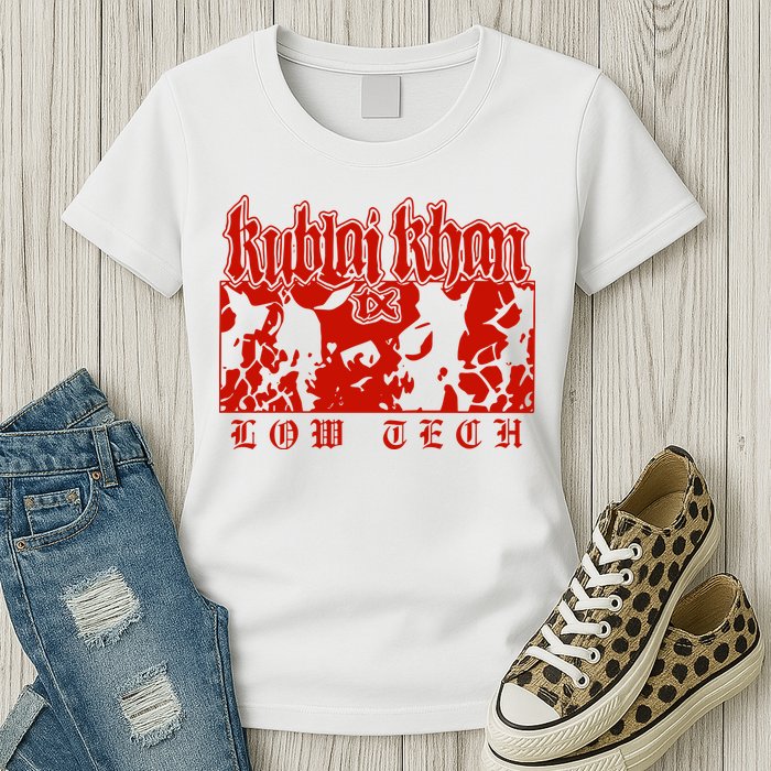 Kublai Khan Tx Low Tech New Womens T-Shirt