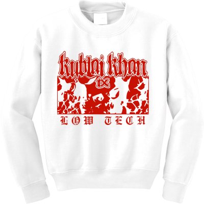 Kublai Khan Tx Low Tech New Kids Sweatshirt