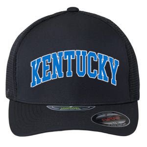 Kentucky Ky Throwback Design Classic Flexfit Unipanel Trucker Cap