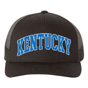 Kentucky Ky Throwback Design Classic Yupoong Adult 5-Panel Trucker Hat