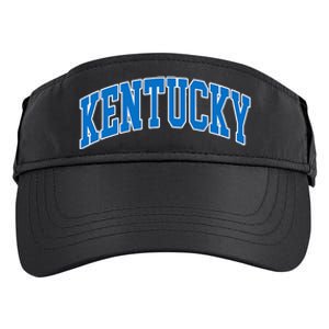 Kentucky Ky Throwback Design Classic Adult Drive Performance Visor