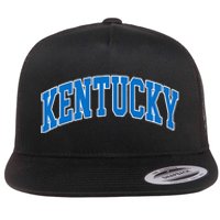 Kentucky Ky Throwback Design Classic Flat Bill Trucker Hat