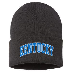 Kentucky Ky Throwback Design Classic Sustainable Knit Beanie