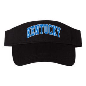 Kentucky Ky Throwback Design Classic Valucap Bio-Washed Visor