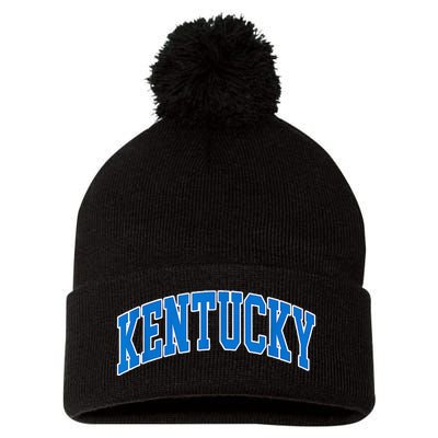 Kentucky Ky Throwback Pom Pom 12in Knit Beanie