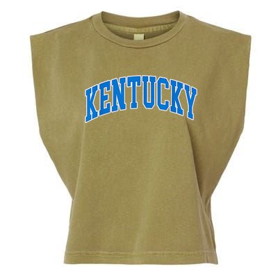 Kentucky Ky Throwback Garment-Dyed Women's Muscle Tee