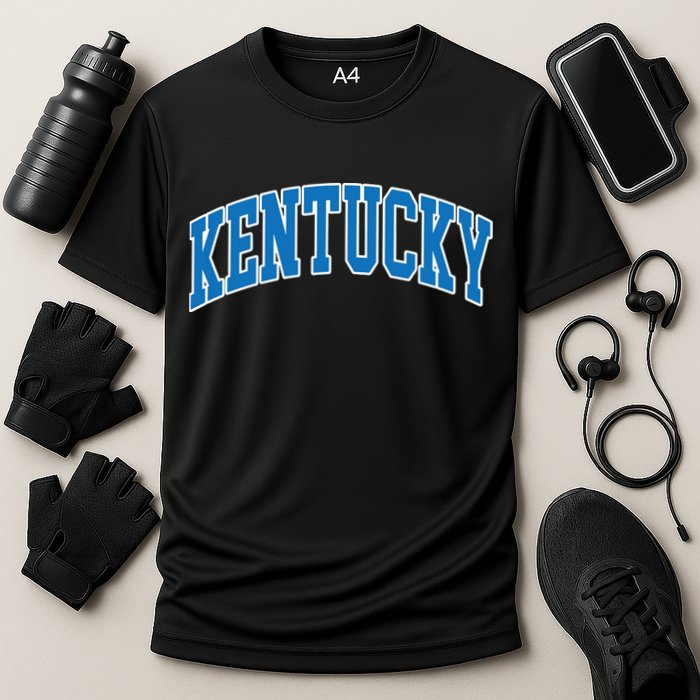 Kentucky Ky Throwback Design Classic Cooling Performance Crew T-Shirt