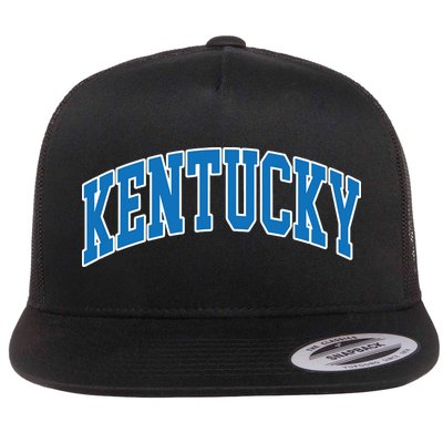Kentucky Ky Throwback Design Classic Flatbill Hat