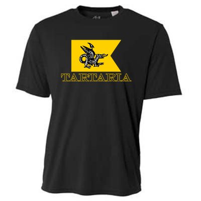 Keith K Tartaria Tartary Flag Cooling Performance Crew T-Shirt