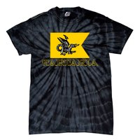 Keith K Tartaria Tartary Flag Tie-Dye T-Shirt