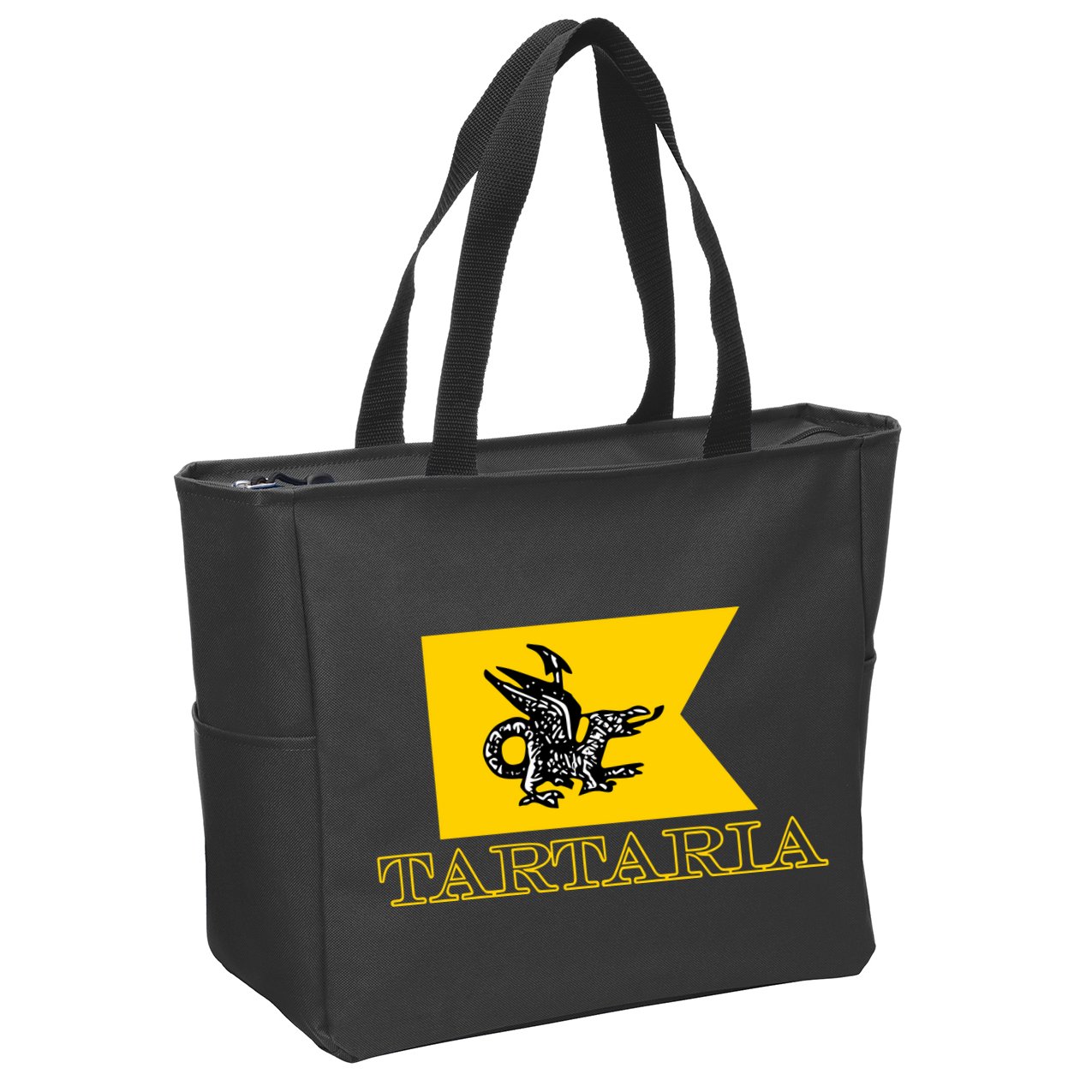 Keith K Tartaria Tartary Flag Zip Tote Bag