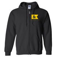 Keith K Tartaria Tartary Flag Full Zip Hoodie