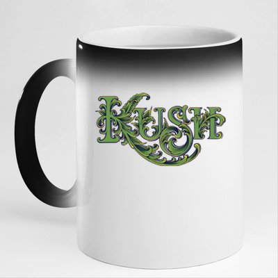 Kush 11oz Black Color Changing Mug