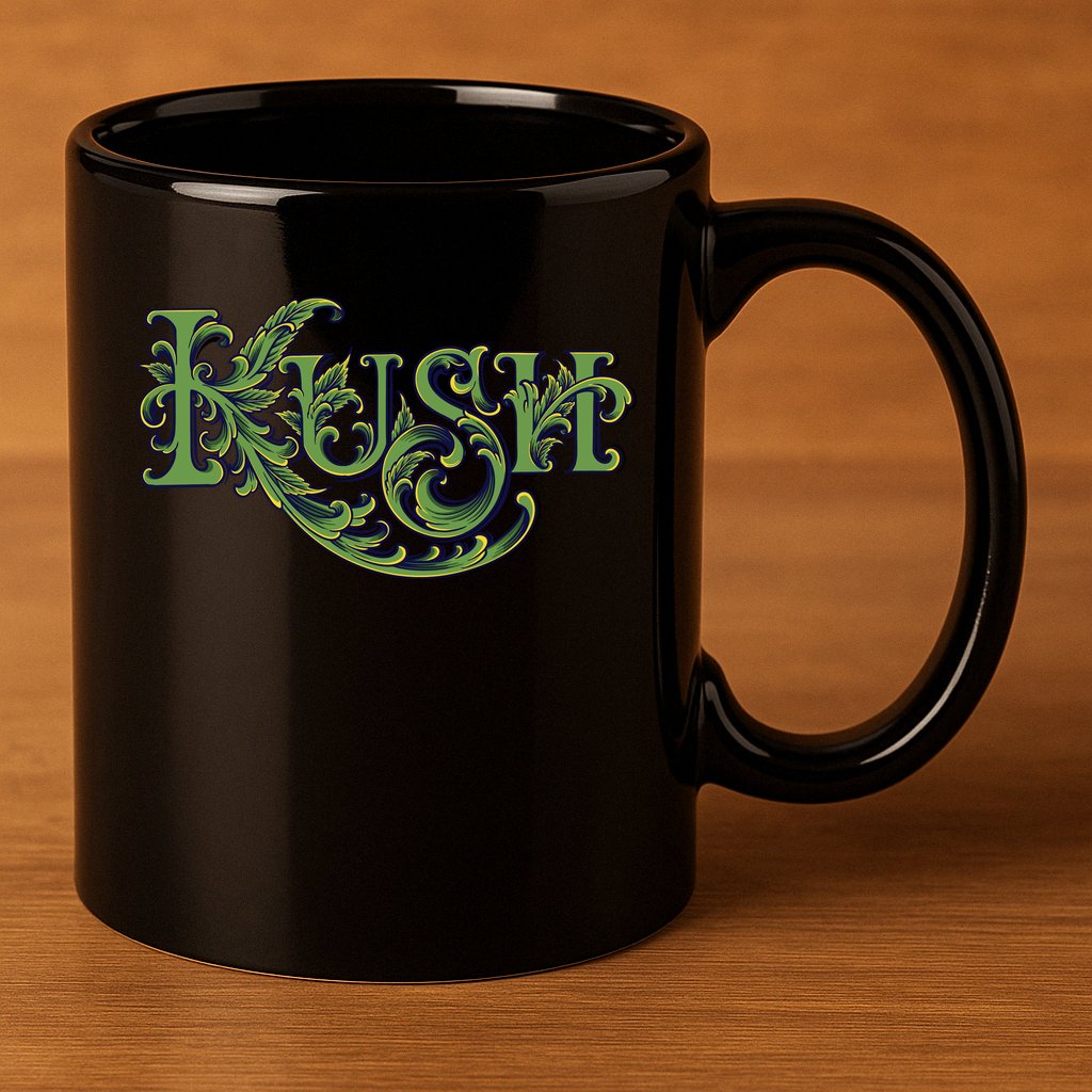Kush 11oz C Handle Ceramic Mug