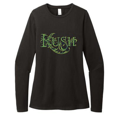 Kush Womens CVC Long Sleeve Shirt