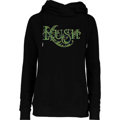 Kush Womens Funnel Neck Pullover Hood