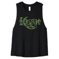 Kush Women's Racerback Cropped Tank