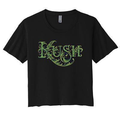 Kush Women's Crop Top Tee