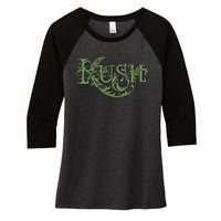 Kush Women's Tri-Blend 3/4-Sleeve Raglan Shirt