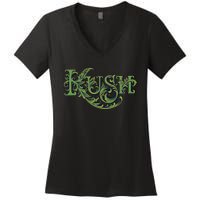 Kush Women's V-Neck T-Shirt