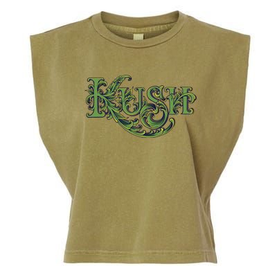 Kush Garment-Dyed Women's Muscle Tee