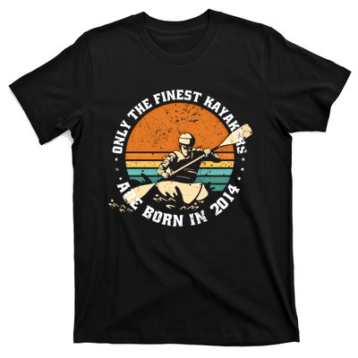 Kayakrafting Kayaker Vintage 2014 Birthday Kayaking Kayaks Gift T-Shirt