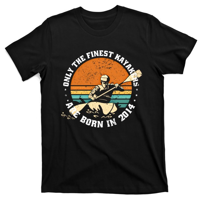 Kayakrafting Kayaker Vintage 2014 Birthday Kayaking Kayaks Gift T-Shirt