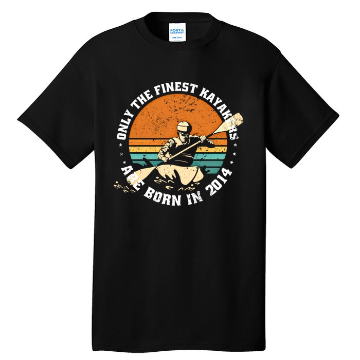 Kayakrafting Kayaker Vintage 2014 Birthday Kayaking Kayaks Gift Tall T-Shirt