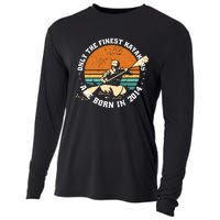 Kayakrafting Kayaker Vintage 2014 Birthday Kayaking Kayaks Gift Cooling Performance Long Sleeve Crew