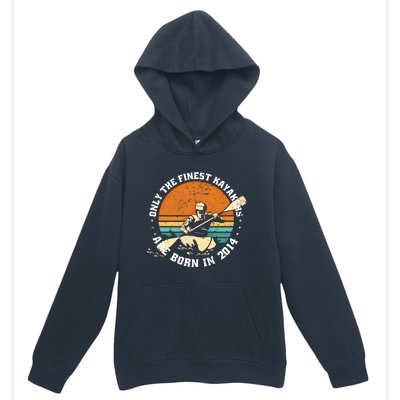 Kayakrafting Kayaker Vintage 2014 Birthday Kayaking Kayaks Gift Urban Pullover Hoodie