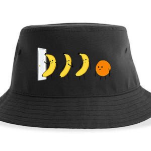 Knock Knock WhoS There Banana WhoS There Orange Sustainable Bucket Hat