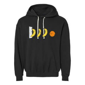 Knock Knock Whos Here Banana Garment-Dyed Fleece Hoodie