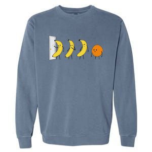 Knock Knock Whos Here Banana Garment-Dyed Sweatshirt