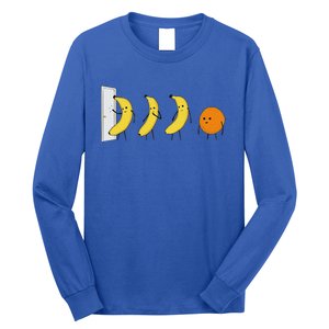 Knock Knock Whos Here Banana Long Sleeve Shirt