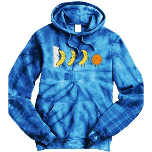 Knock Knock Whos Here Banana Tie Dye Hoodie