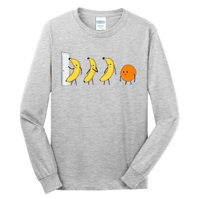 Knock Knock WhoS There Banana WhoS There Orange Tall Long Sleeve T-Shirt