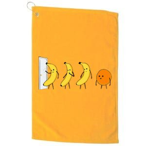 Knock Knock WhoS There Banana WhoS There Orange Platinum Collection Golf Towel