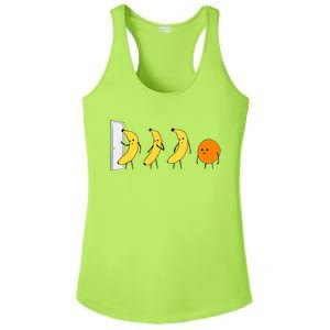 Knock Knock WhoS There Banana WhoS There Orange Ladies PosiCharge Competitor Racerback Tank