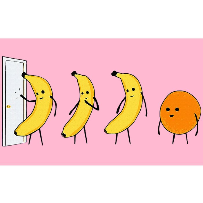 Knock Knock WhoS There Banana WhoS There Orange Bumper Sticker