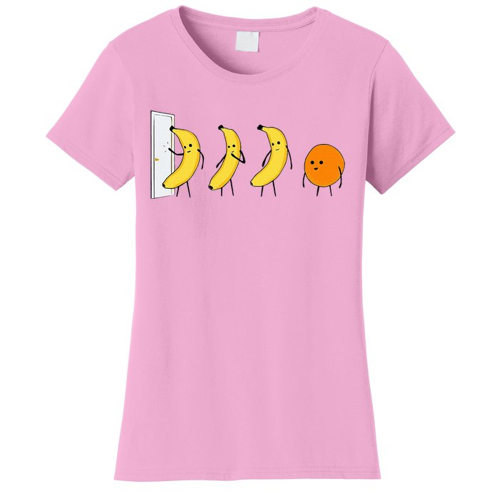 Knock Knock WhoS There Banana WhoS There Orange Women's T-Shirt