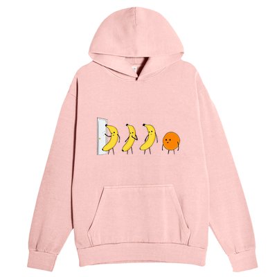 Knock Knock WhoS There Banana WhoS There Orange Urban Pullover Hoodie