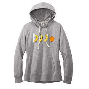 Knock Knock WhoS There Banana WhoS There Orange Women's Fleece Hoodie