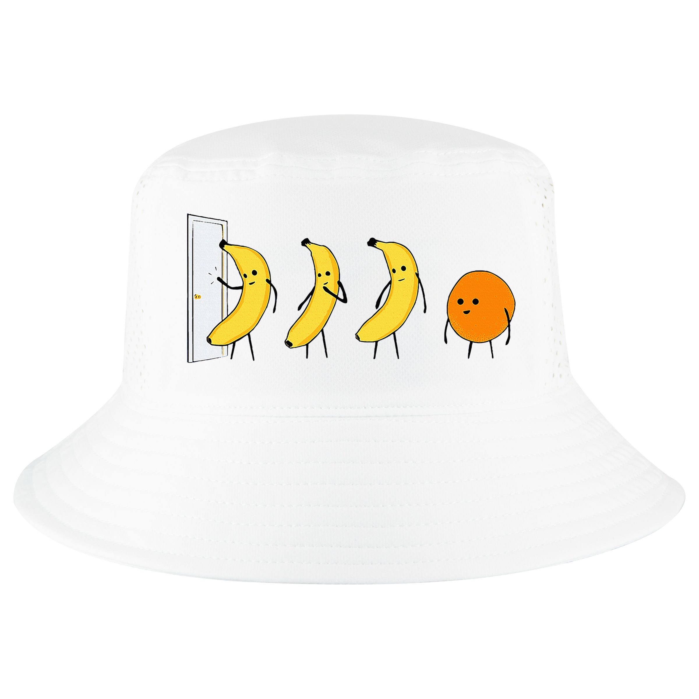 Knock Knock WhoS There Banana WhoS There Orange Cool Comfort Performance Bucket Hat