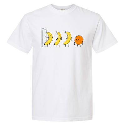 Knock Knock WhoS There Banana WhoS There Orange Garment-Dyed Heavyweight T-Shirt