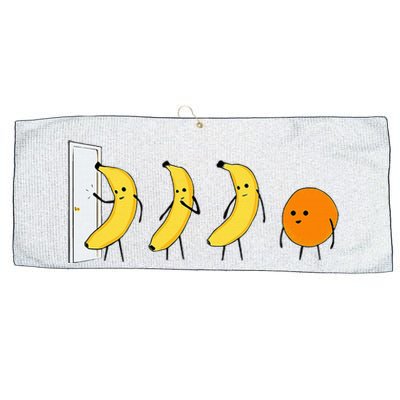 Knock Knock WhoS There Banana WhoS There Orange Large Microfiber Waffle Golf Towel